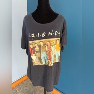 FRIENDS TV Show Cast Photo Graphic Tee Size 2X Unisex
